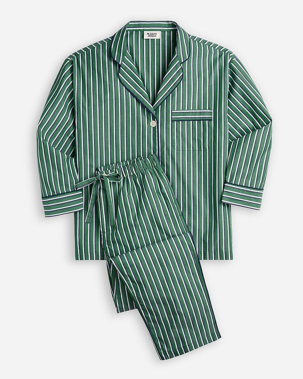 Sleepy Jones women's Marina pajama set in shadow stripe Product Image