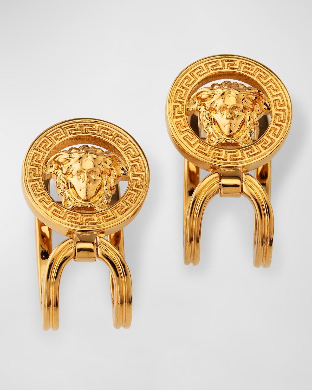 Medusa 95 Brass Earrings Product Image