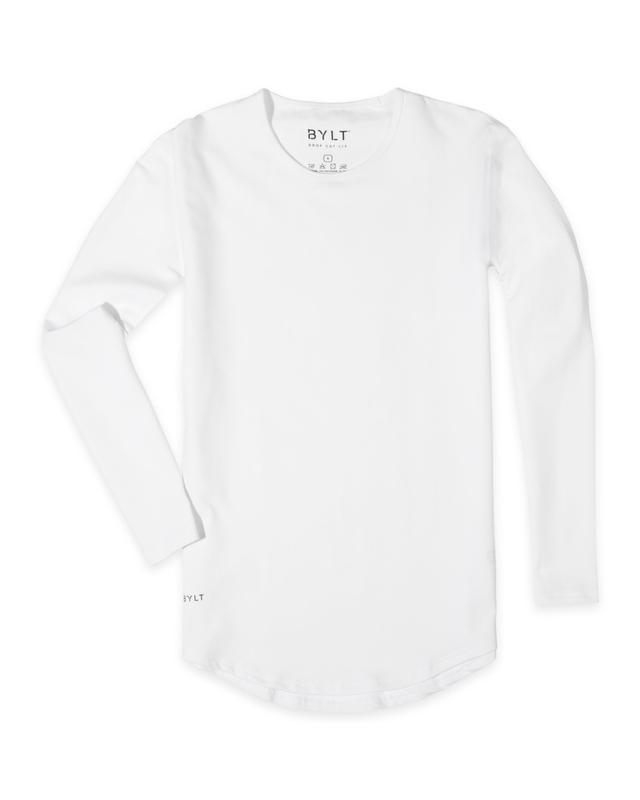 Drop-Cut Long Sleeve: BYLT Signature Product Image