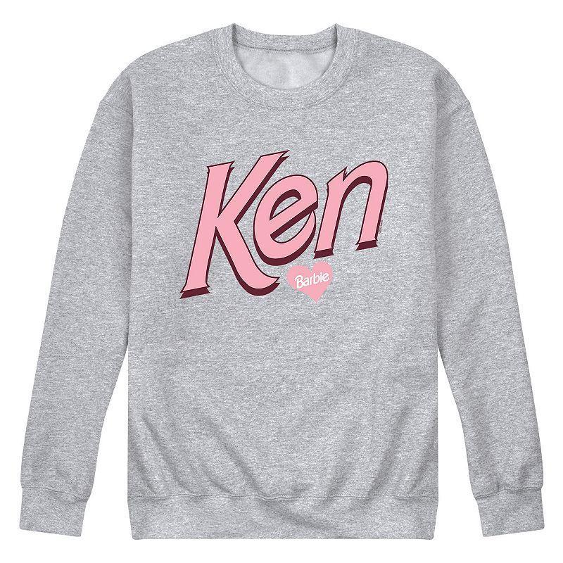 Mens Barbie Valentines Ken Love Fleece Sweatshirt Product Image