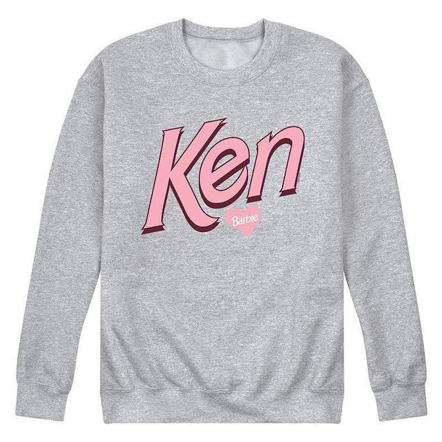 Mens Barbie Valentines Ken Love Fleece Sweatshirt Product Image