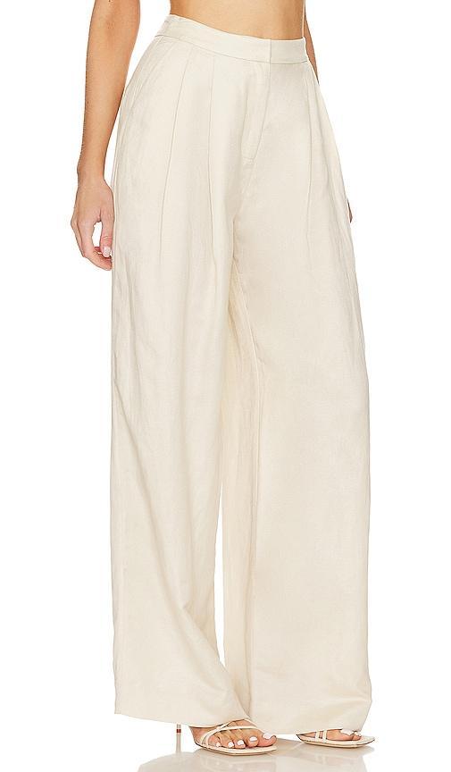 Song of Style Yara Pant in Beige. Product Image