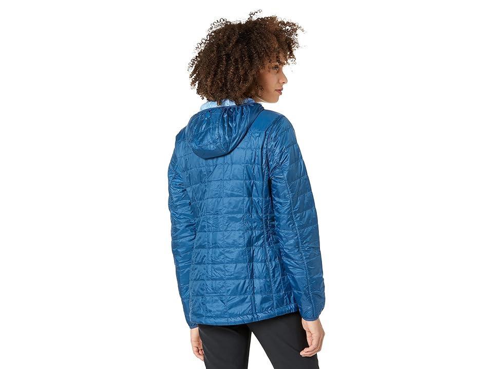 L.L.Bean Primaloft Packaway Hooded Jacket (Dark Marine ) Women's Clothing Product Image