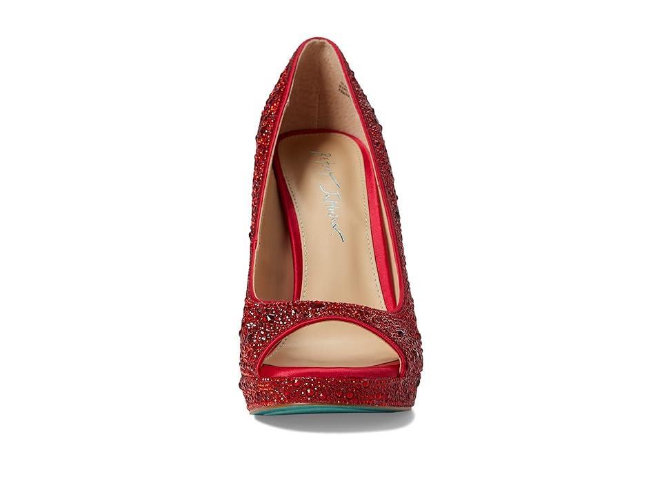 Blue by Betsey Johnson Dane (Red) Women's Shoes Product Image