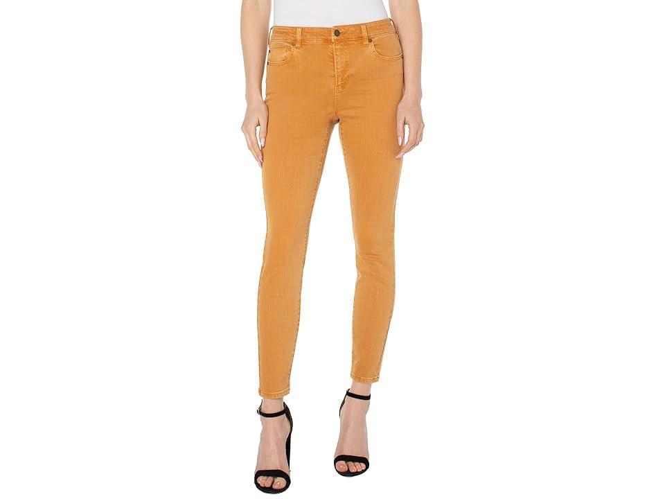 Liverpool Los Angeles Piper Hugger Ankle Skinny in Amber Dawn (Amber Dawn) Women's Jeans Product Image