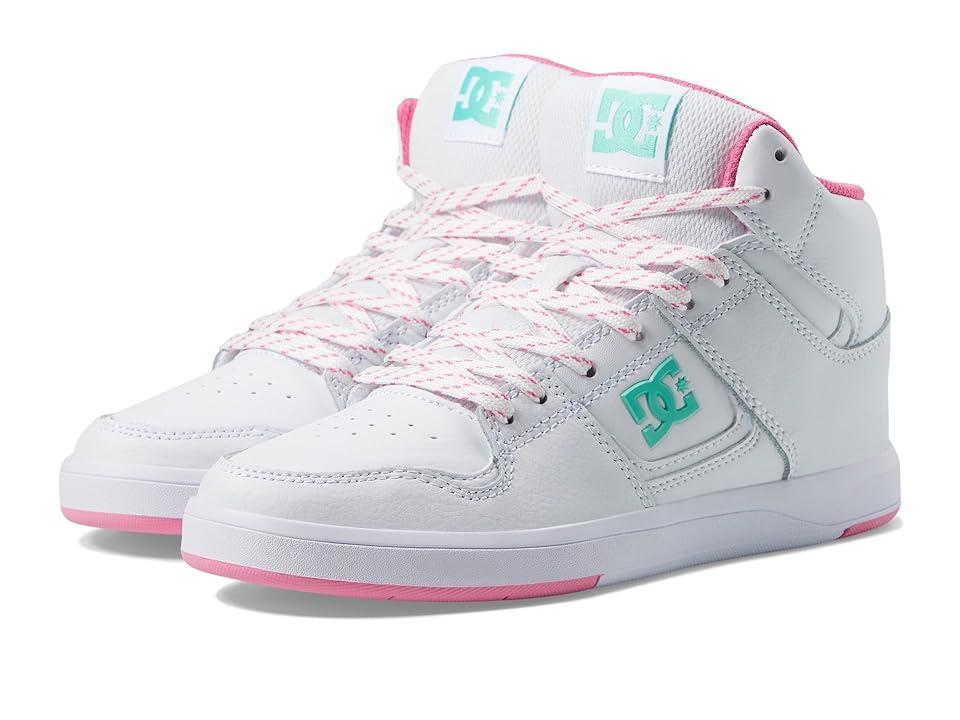 DC Cure High-Top Pink/Turquoise) Women's Shoes Product Image