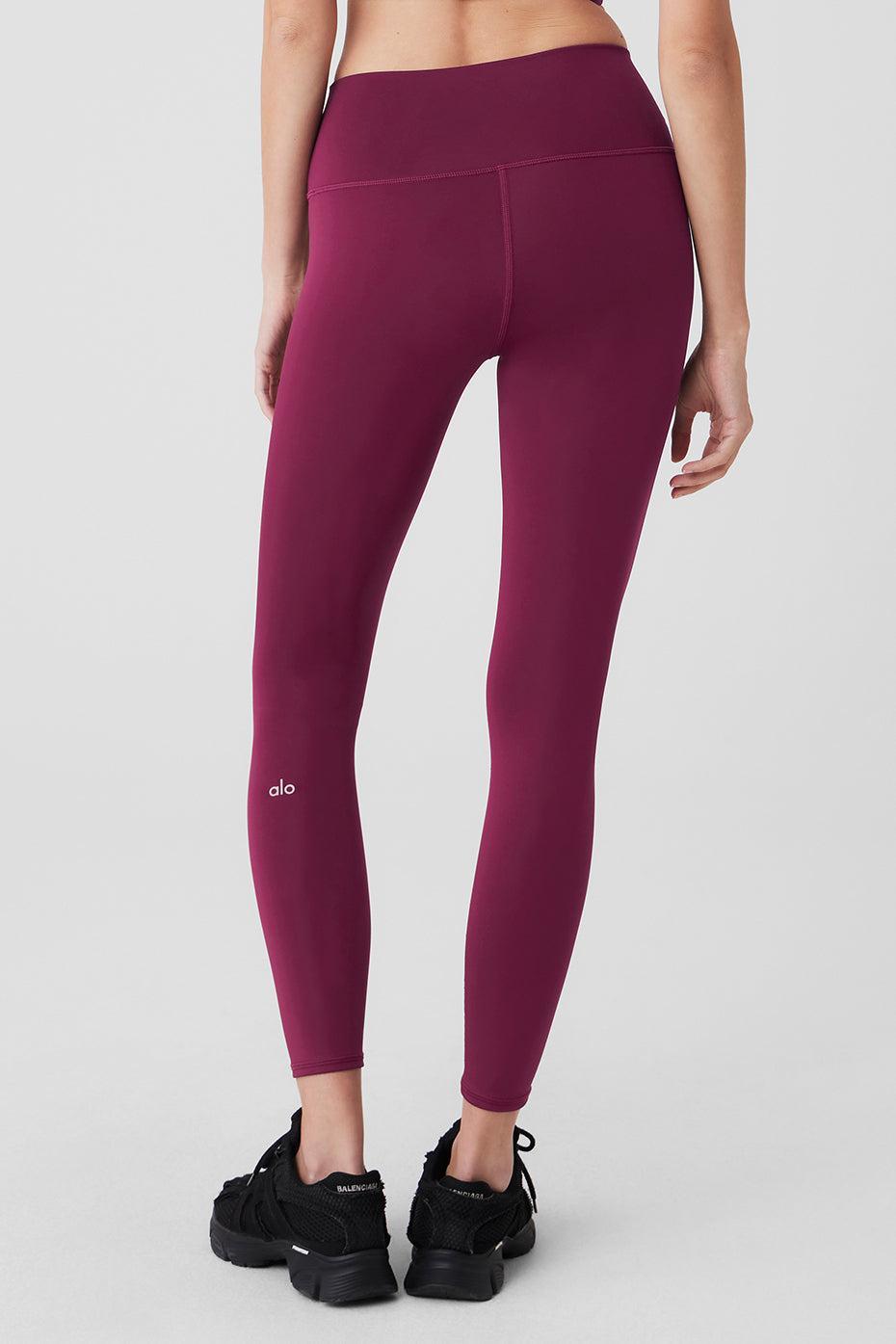 7/8 High-Waist Airlift Legging - Wild Berry Female Product Image