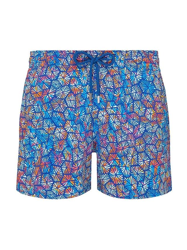 Mens Carapa Abstract Swim Trunks Product Image