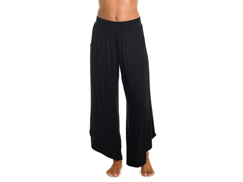 La Blanca Draped Cover-Up Palazzo Pants Product Image