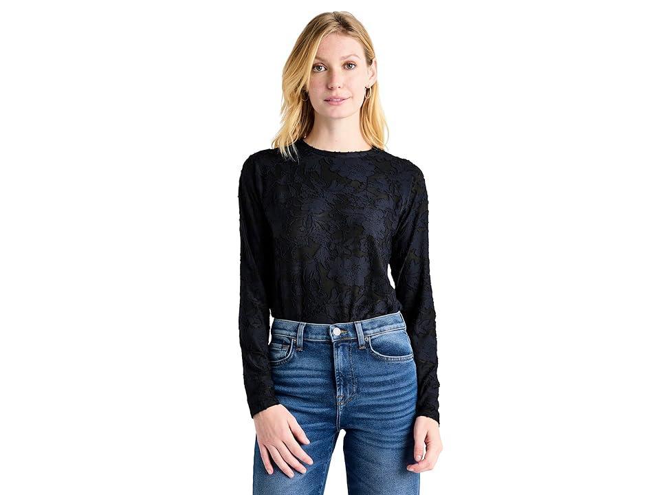 Splendid Cecelia Floral Long Sleeve Tee Women's T Shirt Product Image