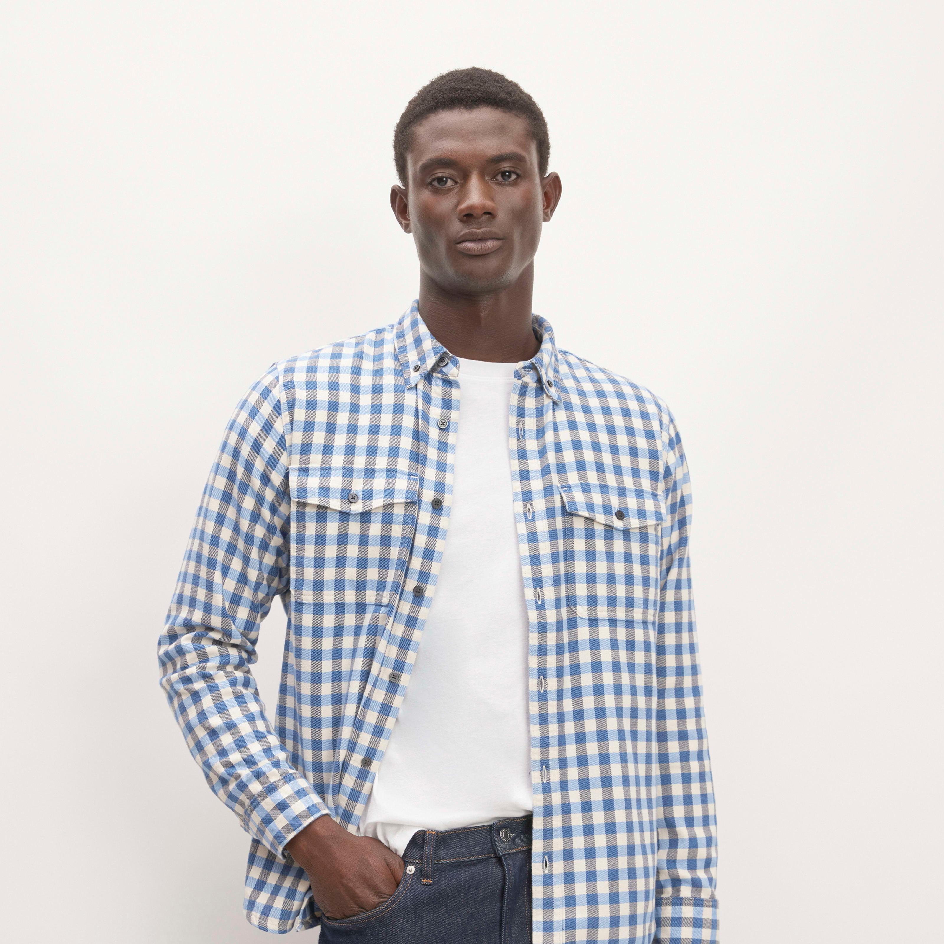 Mens Brushed Flannel Shirt by Everlane Product Image