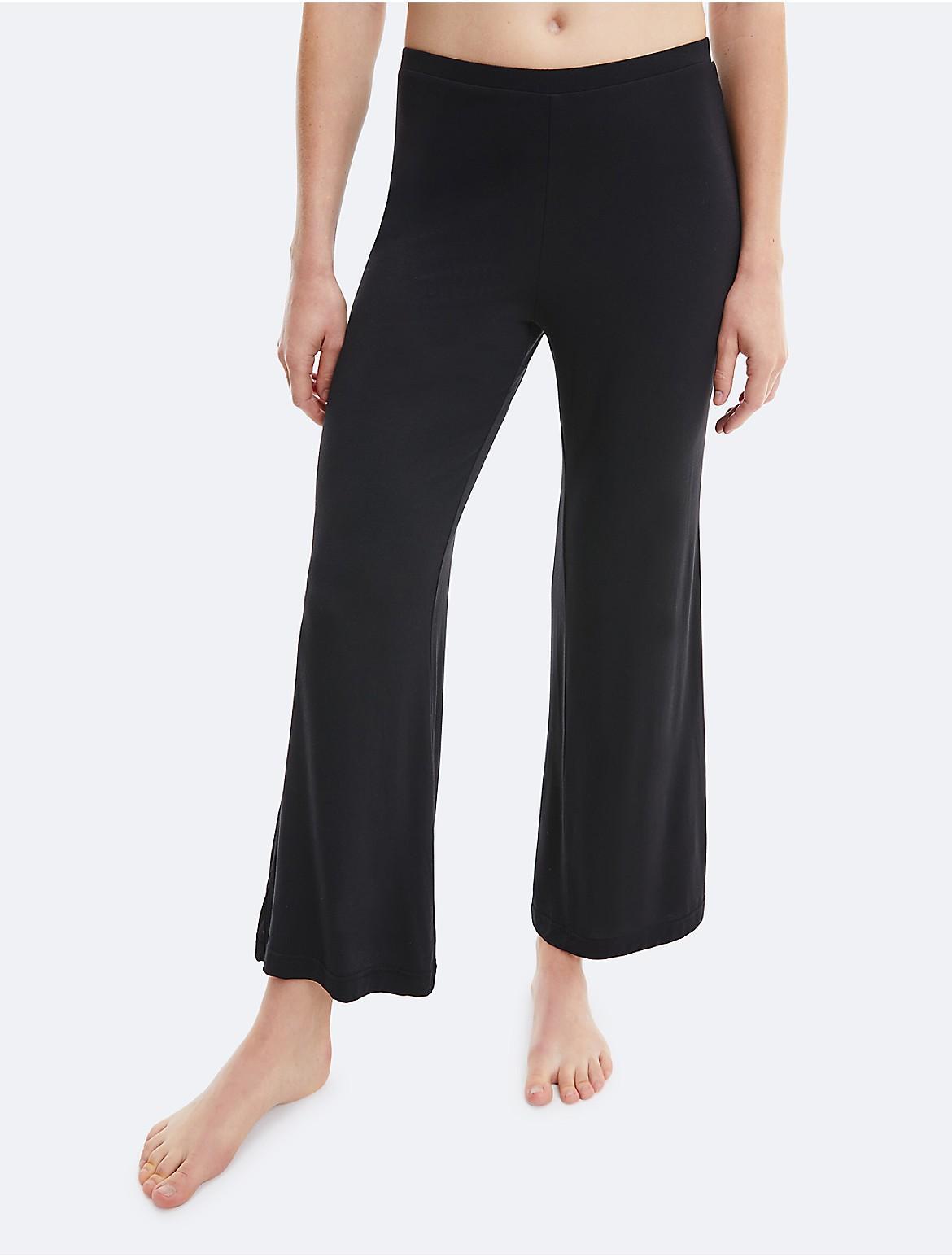 Calvin Klein Womens Ultra-Light Lounge Sleep Pants - Black - XS Product Image