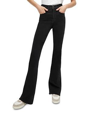 Womens Beverly High-Rise Stretch Skinny Flare Jeans Product Image