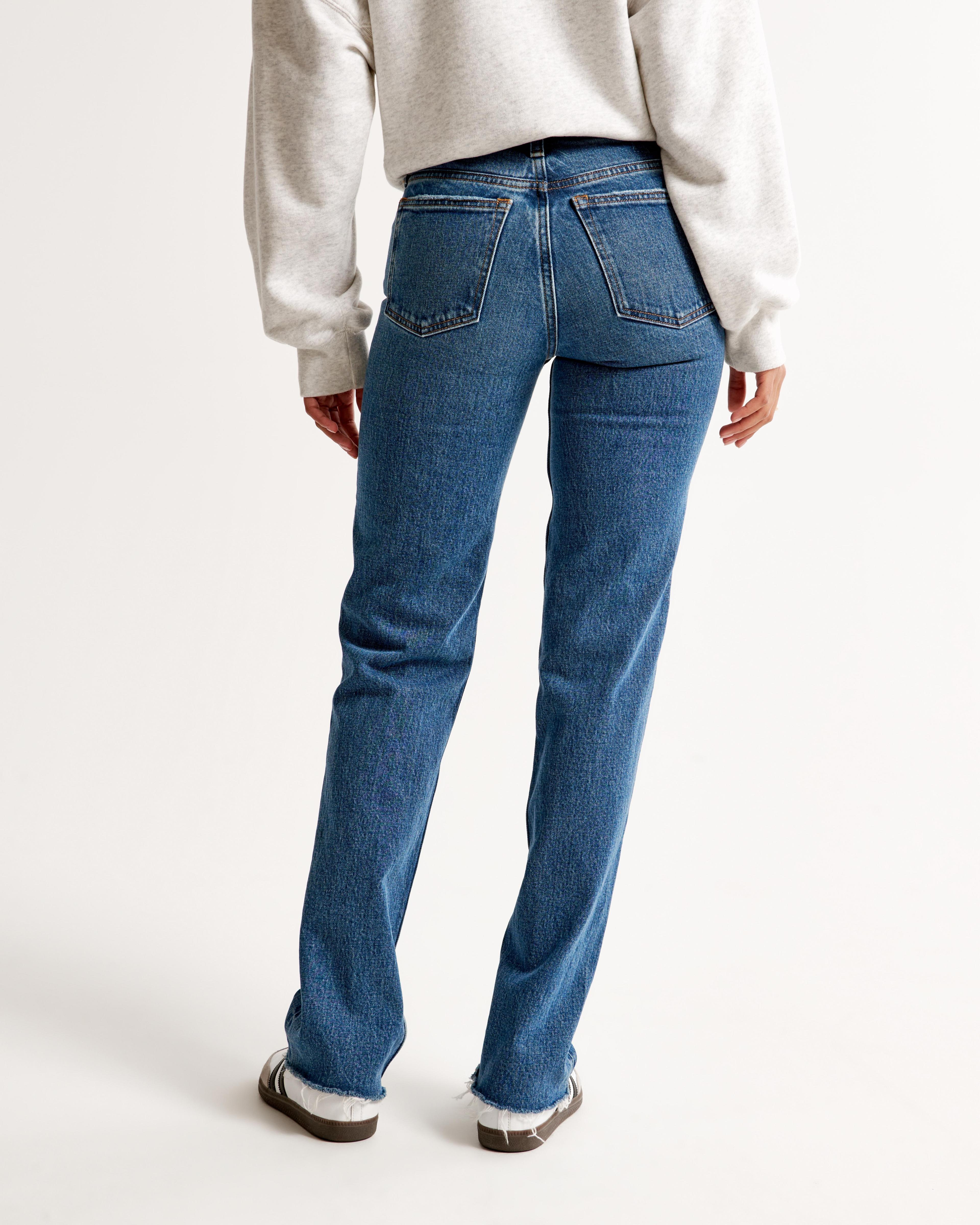 Mid Rise 90s Straight Jean Product Image