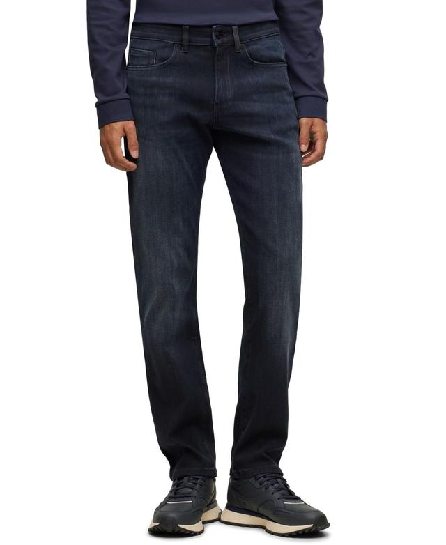 Hugo Boss BOSS Slim Fit Delaware Stretch Denim Jeans Product Image