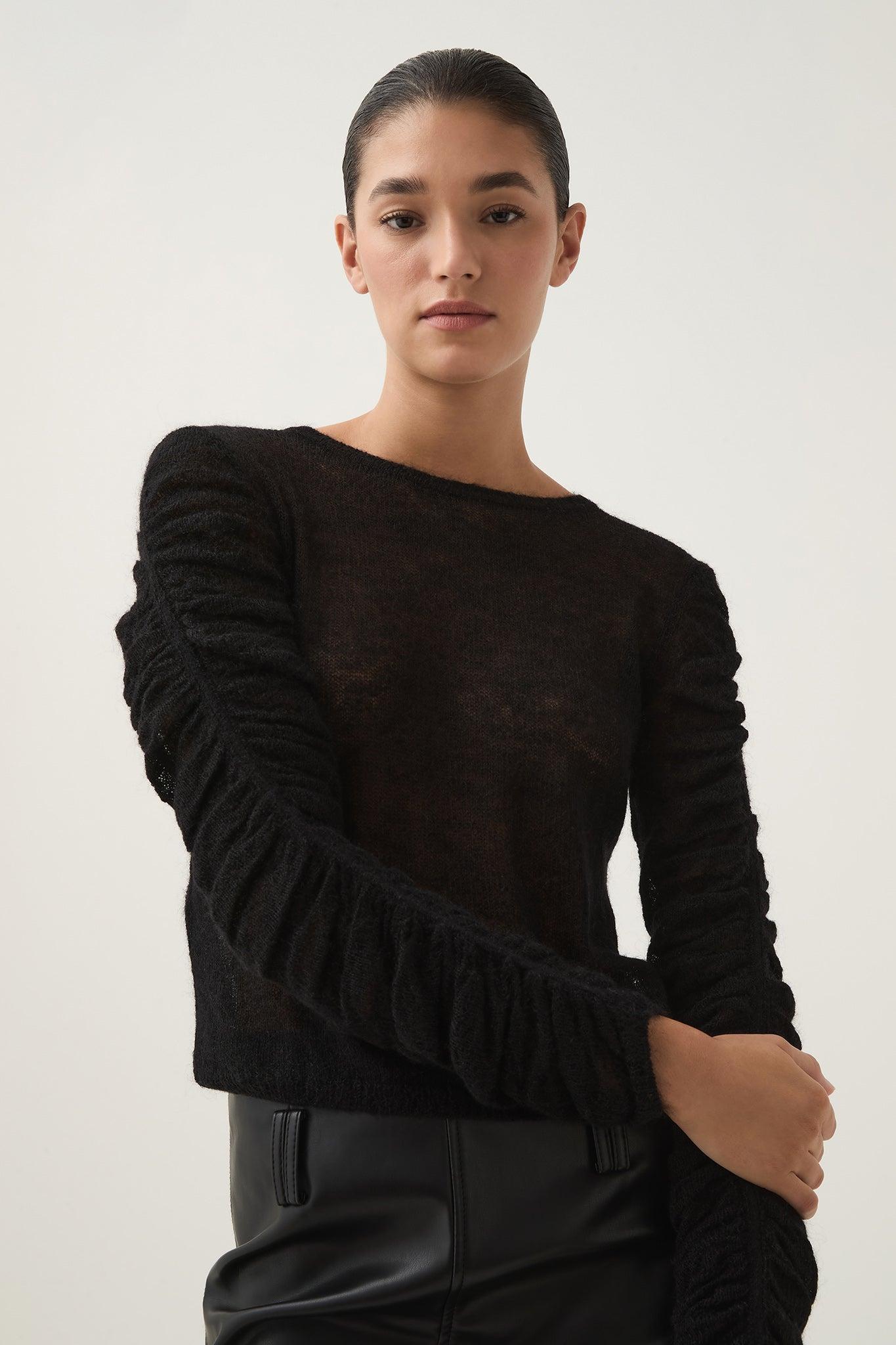 Yasmeen Tie Back Knit Top Product Image