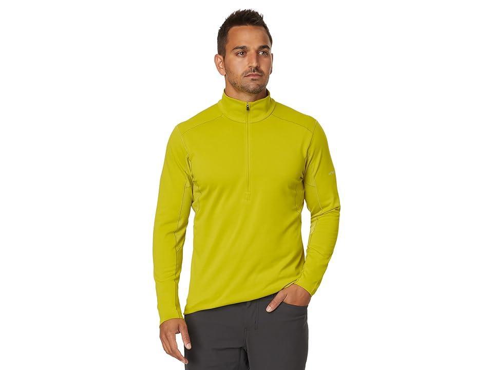 Arc'teryx Rho Hybrid 1/2 Zip (Lampyre) Men's Clothing Product Image