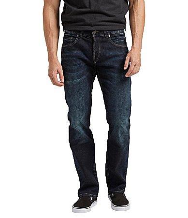 Silver Jeans Co. Allan Classic Fit Straight Leg Jeans Product Image