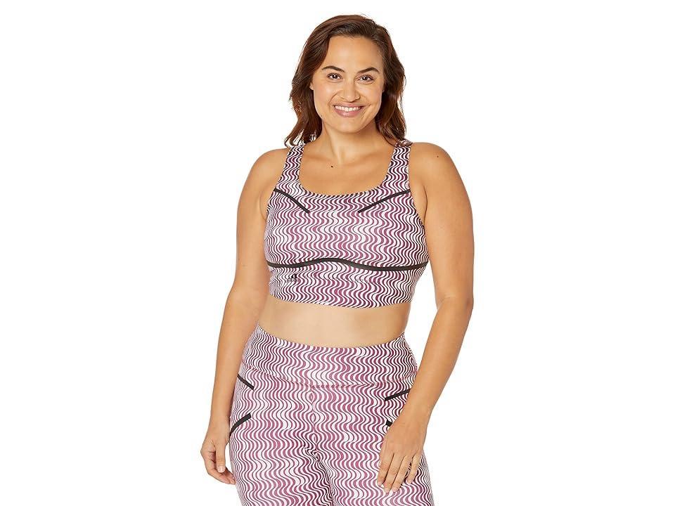 adidas by Stella McCartney Plus Size Training Croptop Printed HI5366 Women's Clothing Product Image