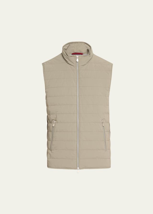 Mens Bonded Taffeta Lightweight Down Vest Product Image