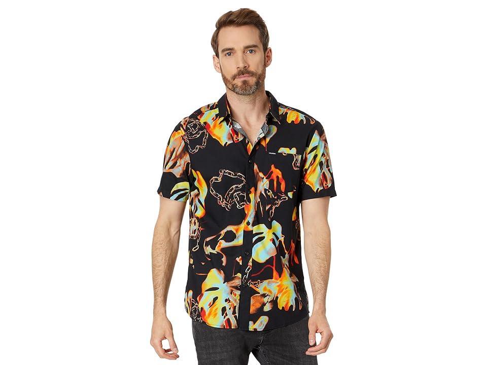 Volcom Paradise Bound Short Sleeve Woven Men's Clothing Product Image