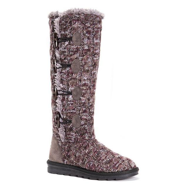 MUK LUKS Womens Felicity Boots Purple Product Image