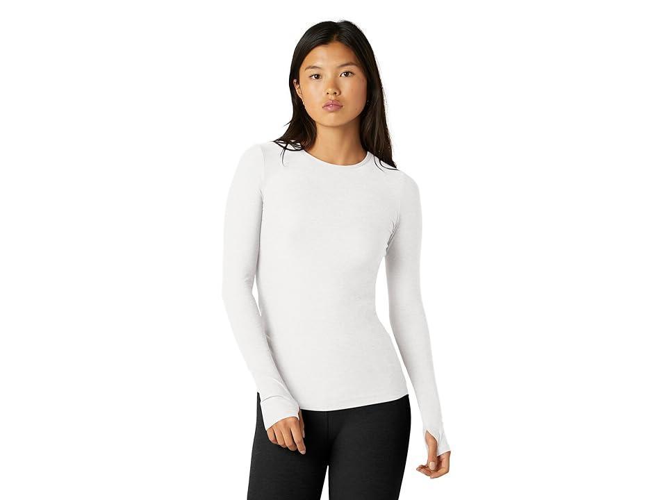 Beyond Yoga Classic Crew Pullover (Cloud ) Women's Clothing product image