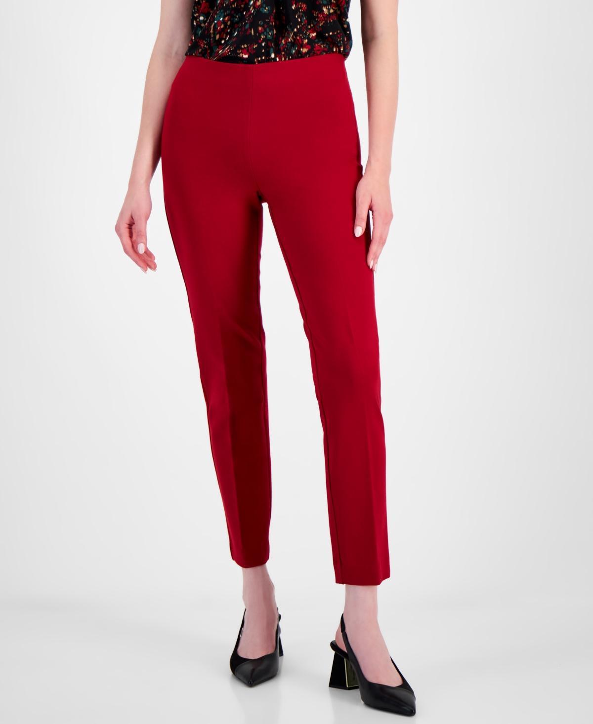 Anne Klein Womens Hollywood-Waist Pull-On Pants Product Image