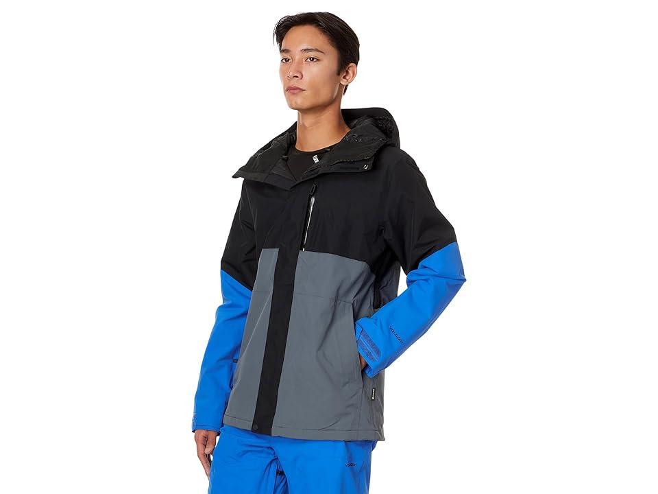 Volcom Snow L Insulated GORE-TEX(r) Jacket (Electric ) Men's Clothing Product Image