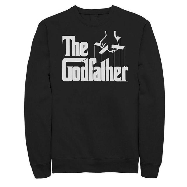 Big & Tall The Godfather Original White Title Logo Sweatshirt, Mens Product Image