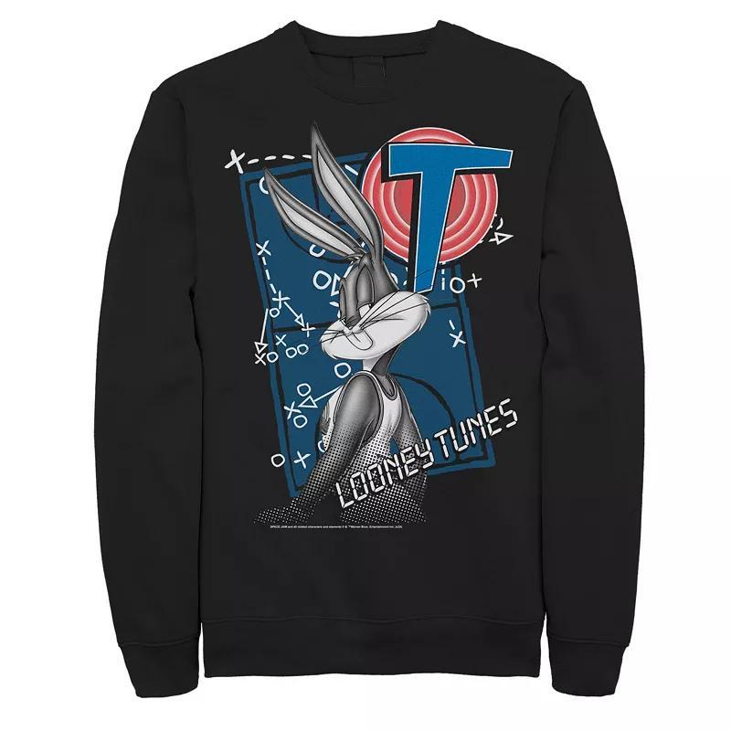 Mens Looney Tunes Space Jam Bugs Bunny TuneSquad Portrait Sweatshirt Product Image