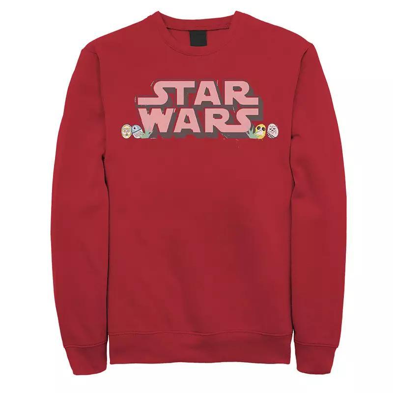 Mens Star Wars Logo Sweatshirt Product Image