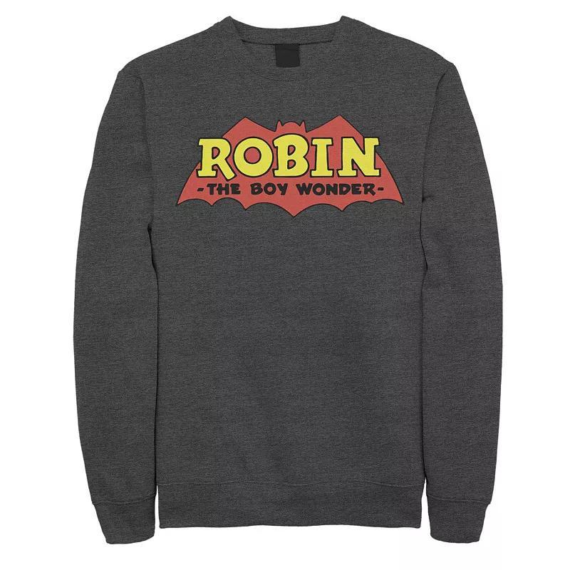 Mens DC Comics Robin The Boy Wonder Classic Logo Sweatshirt Product Image