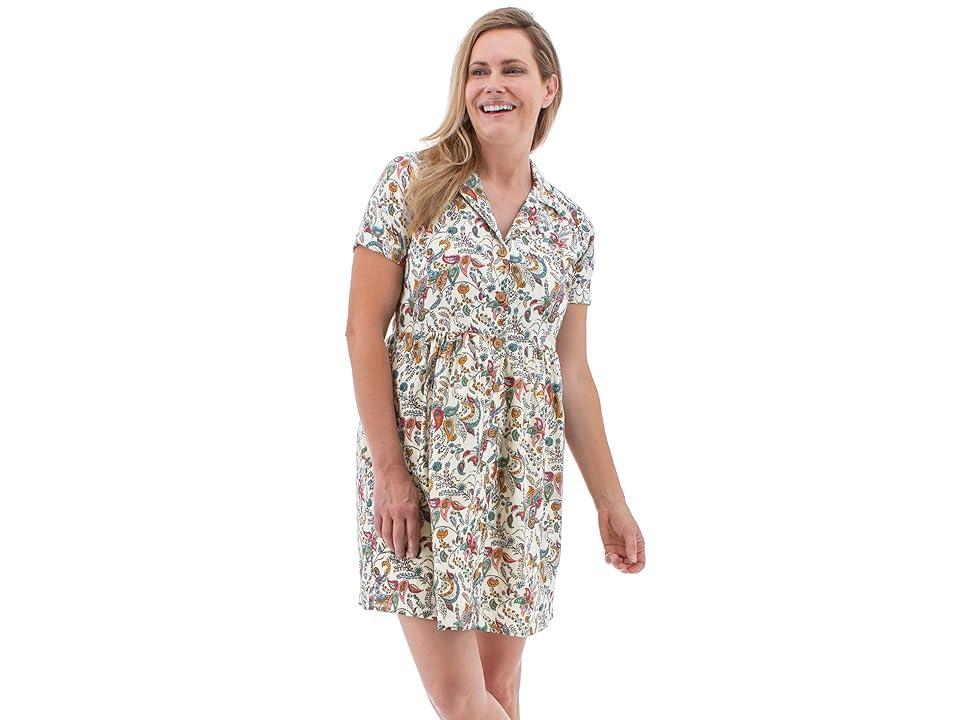 Aventura Clothing Stirling Dress (Antique White) Women's Clothing Product Image