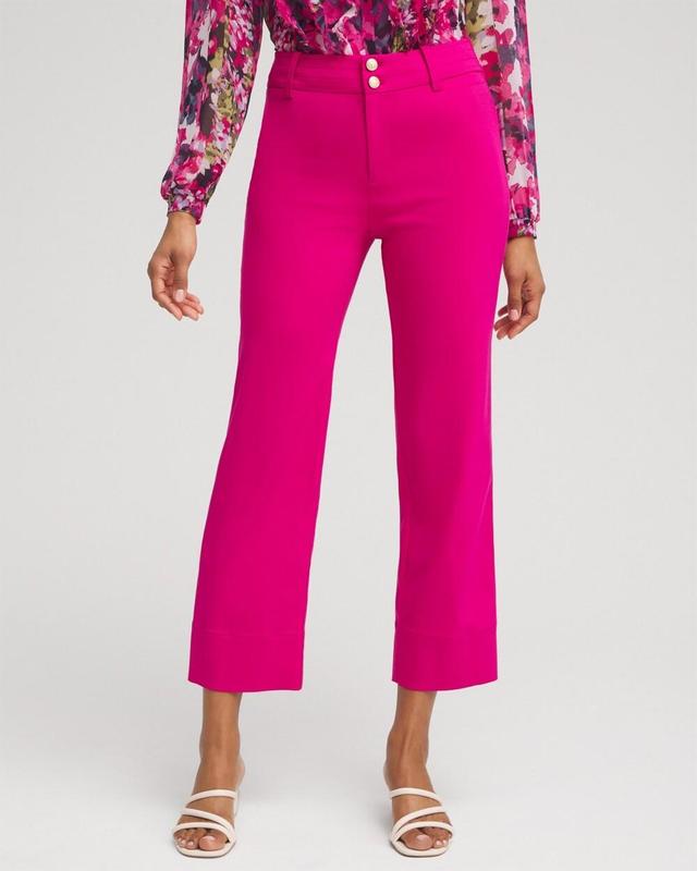 Women's Petite Trapunto Cropped Pants Product Image