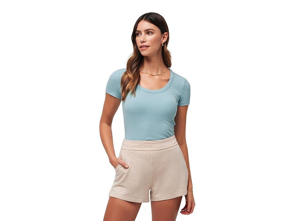 TravisMathew Come Alive (Brazilian Sand) Women's Clothing Product Image