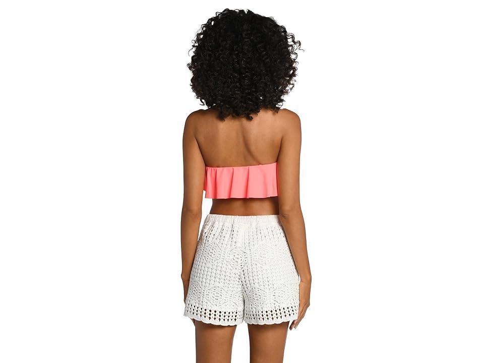 La Blanca Beach Swim Cover Up Shorts Product Image