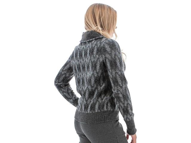 Aventura Paragon Jacquard Funnel Neck Long Sleeve Sweater Product Image