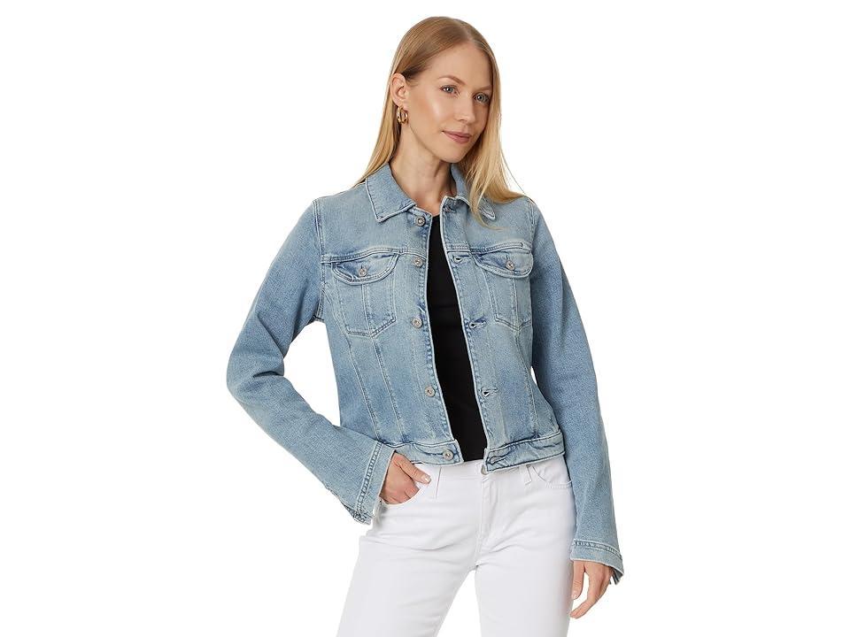 AG Jeans Alamo Shrunken Denim Jacket (Eclipsed) Women's Vest Product Image