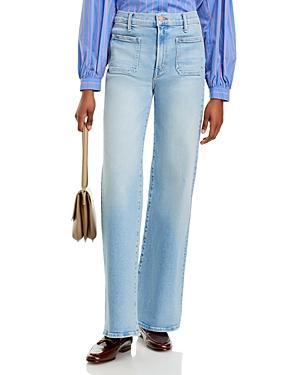 Patch Pocket Undercover Wide Leg Jeans In California Cruiser Product Image