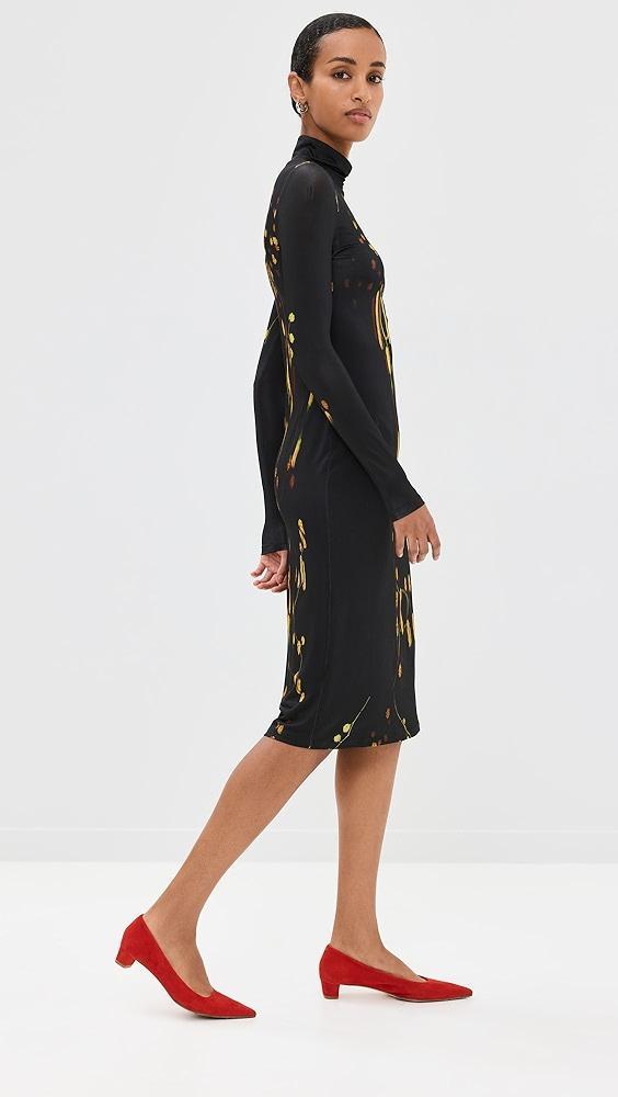 Prabal Gurung Long Sleeve Turtleneck Dress | Shopbop Product Image