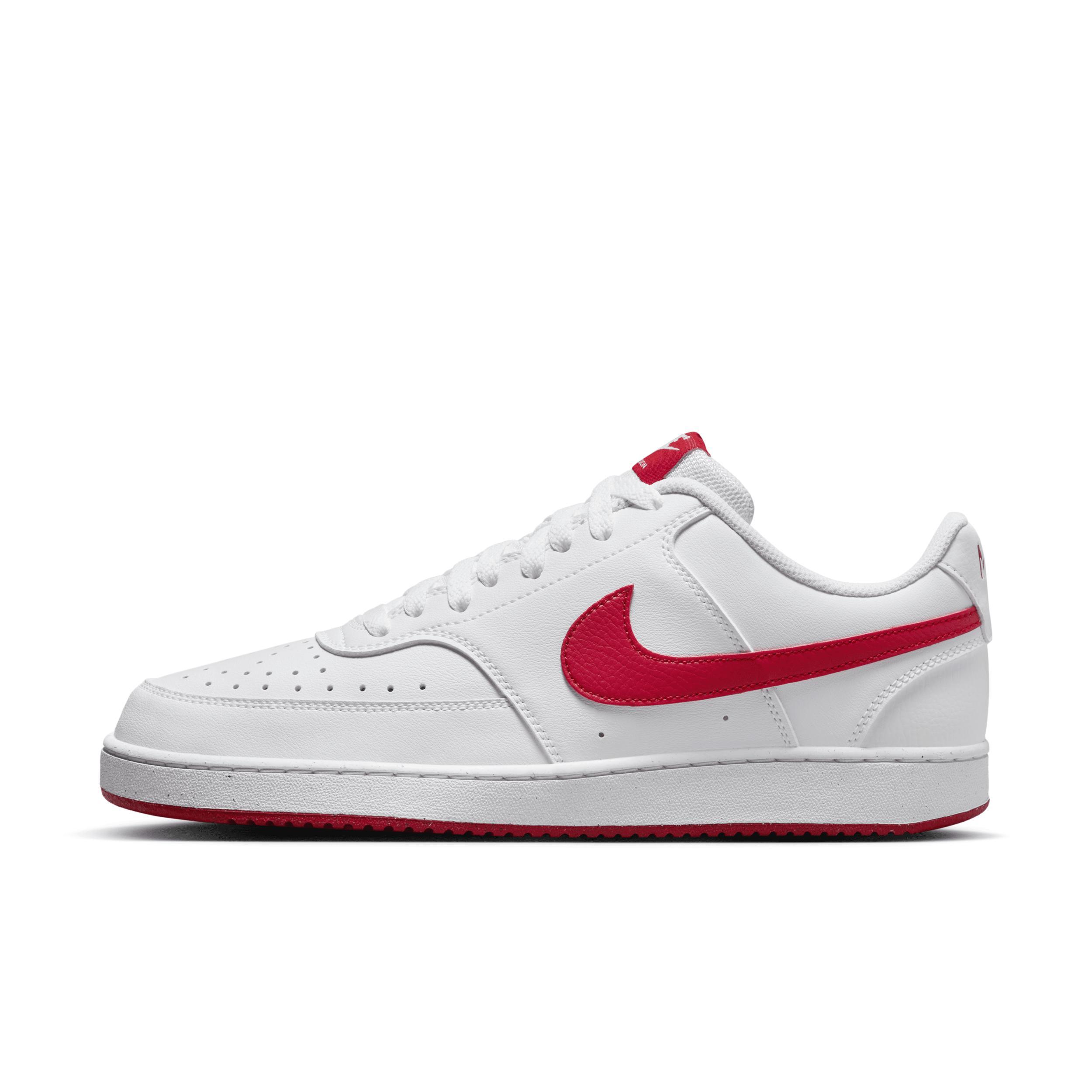 Nike Mens Court Vision Low Next Nature Casual Sneakers from Finish Line - White Product Image