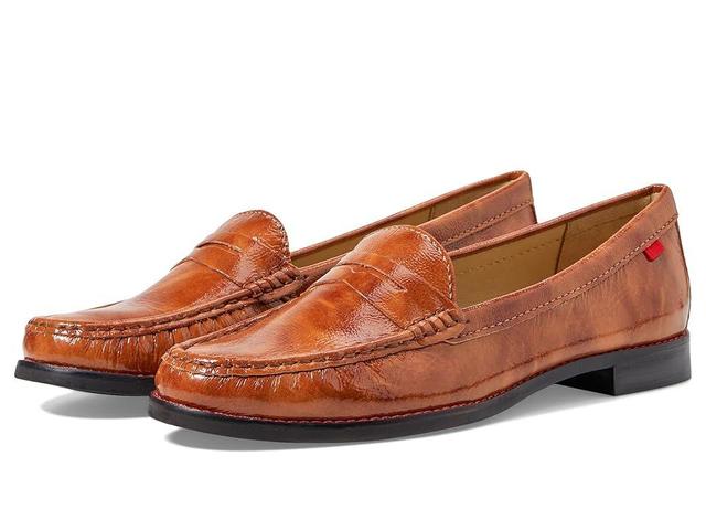 Marc Joseph New York East Village (Cognac Stained Patent) Women's Shoes Product Image