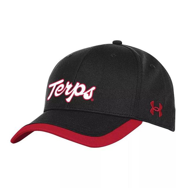 Mens Under Armour Maryland Terrapins Sideline Blitzing Accent Flex Hat Product Image