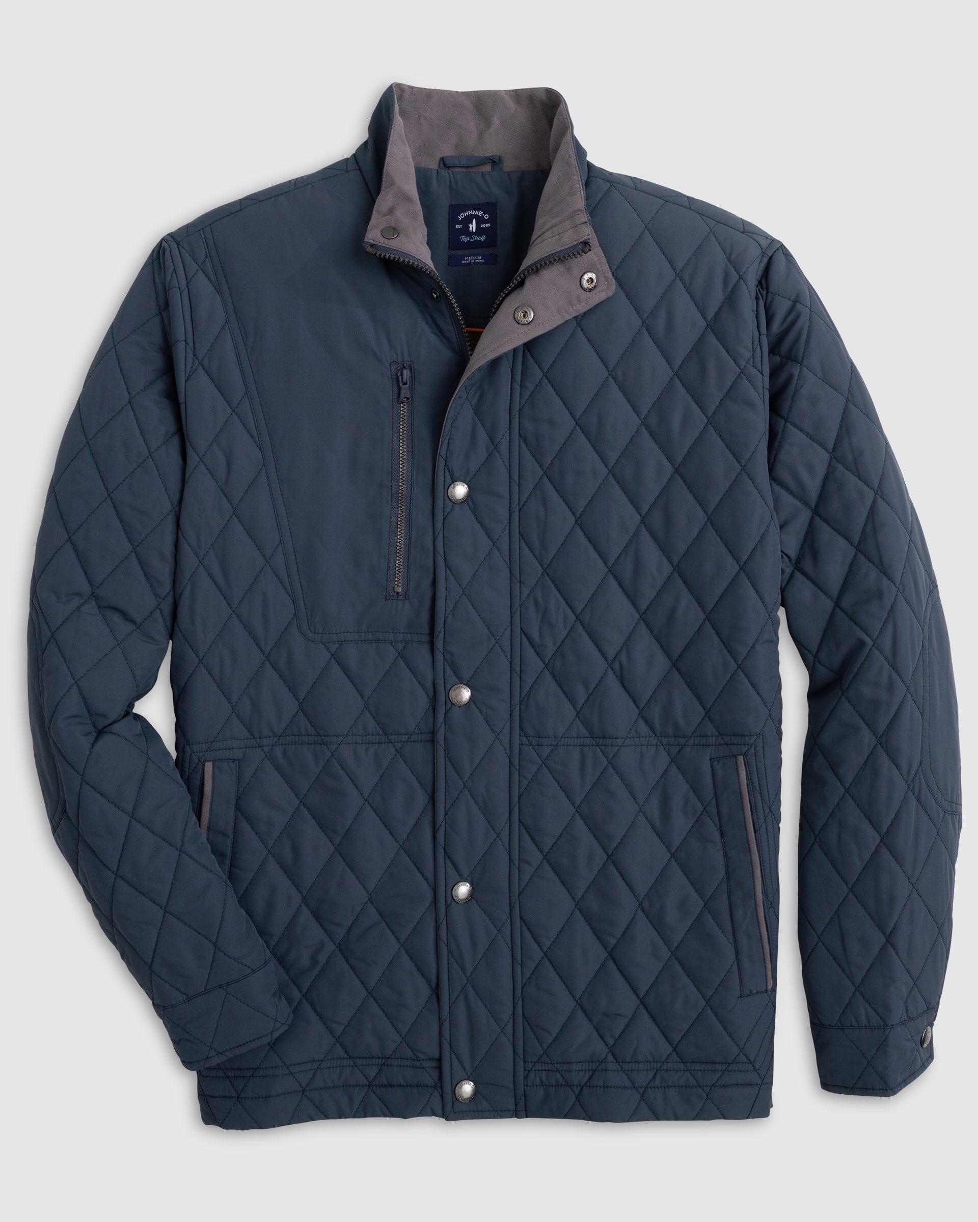 Juno Quilted Snap Jacket Male Product Image