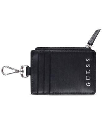 Guess Mens Zip Logo Card Case Product Image