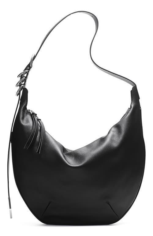 Womens Spire Leather Hobo Bag Product Image