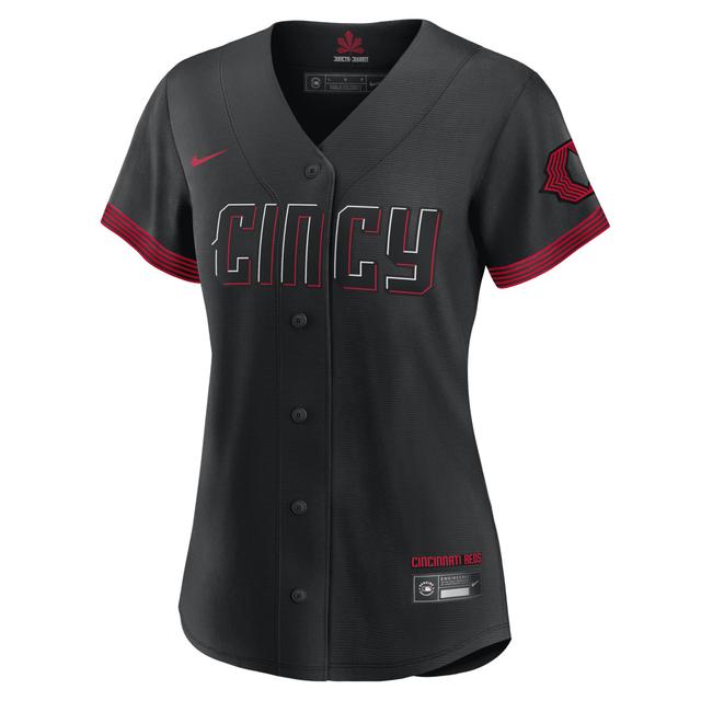 Nike Mens MLB Cincinnati Reds City Connect (Ken Griffey Jr.) Replica Baseball Jersey Product Image