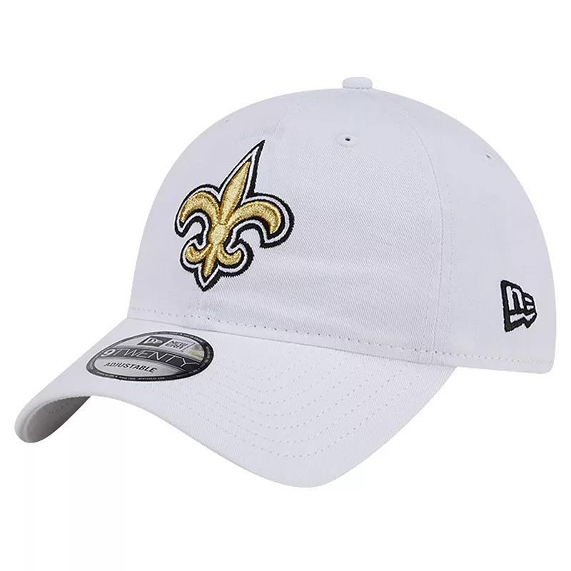 Mens New Era New Orleans Saints Main 9TWENTY Adjustable Hat Product Image