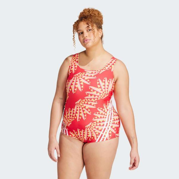 FARM Rio 3-Stripes CLX Swimsuit (Plus Size) Product Image